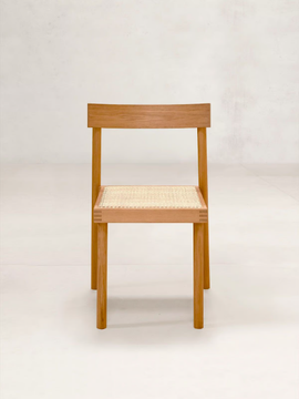 NANDI - Stackable teak and natural cane chair by Phantom Hands - view 3